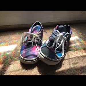 Size 7 Women’s Galaxy Vans
